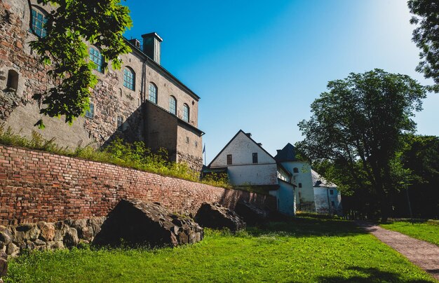 Foto exterior do antigo castelo histórico