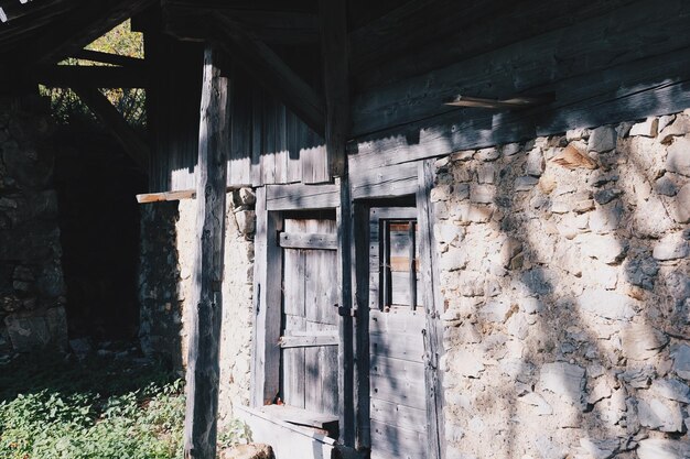 Exterior de la vieja casa