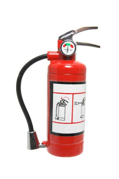 extintor de incêndio em miniatura