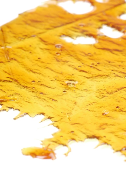 Extracto de resina de cannabis dorado colofonia de cera amarilla