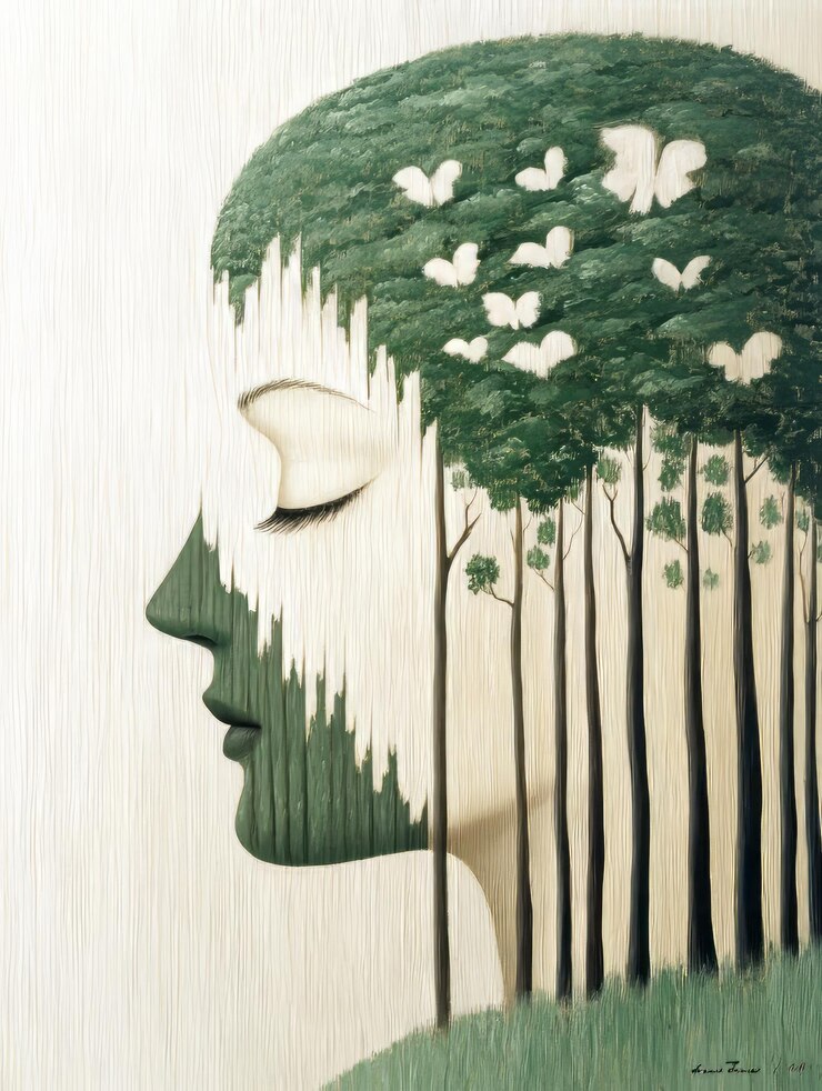 Extraño y misterioso pero hermoso mundo y mujeres por Renac Magritte ar 34 estilo sref crudo 3004789528 personalizar l2416pd estilizar 400 v 61 ID de trabajo 2080c9863da74af4ba85a7cc66c13fbe