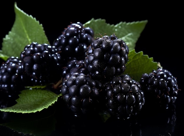 Foto extrema jugosidad de la fruta de la baya de cerca foto clara