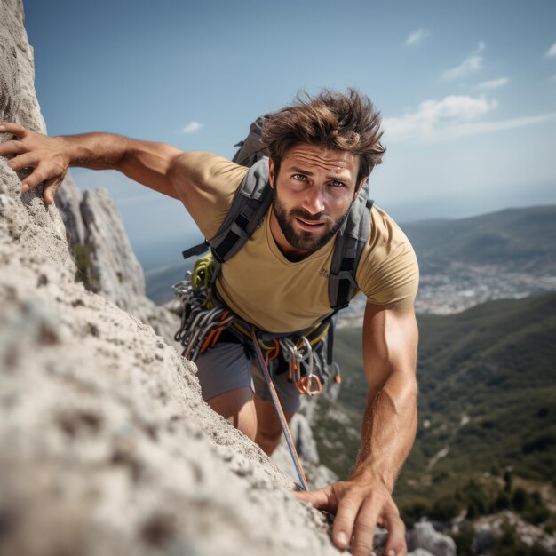 Extreme Ascension captura la intensidad y el enfoque de un aventurero escalador de roca en Unreal Engine