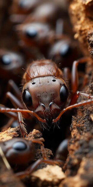 Foto extreme_close_up_anthill