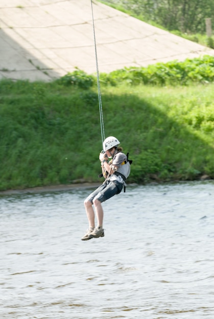 Extremes Seilspringen