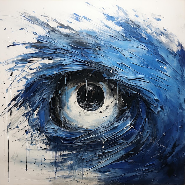Eye of the Storm pintando una obra de arte cautivadora