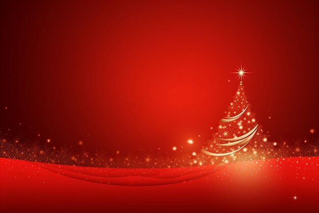 Fabelhafter fröhlicher abstrakter roter und blauer Bokeh-Glitzerkreis, weihnachtlicher roter, leerer Hintergrund