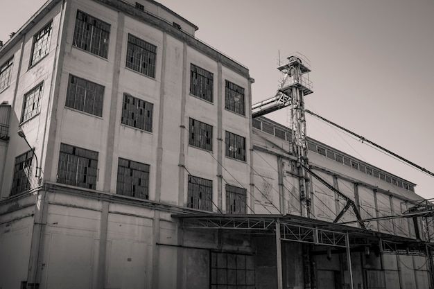 Foto fábrica de açúcar abandonada na itália