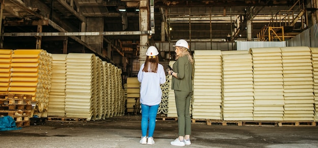 Fábrica para a produção de isolamento para tubos