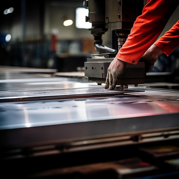 Fabricação de chapas galvanizadas de precisão hidráulica