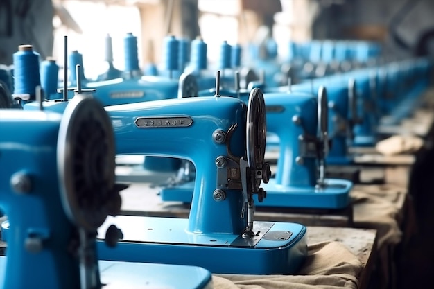 Fabricação de tecidos de alfaiate, fabricação de máquinas têxteis, fabrico de máquinas de costura, indústria, desenho industrial, artesanato