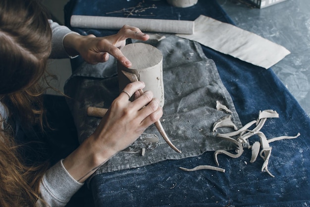 Fabricación de tazas para mujeres