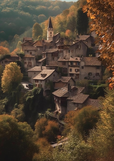 Fabuloso Pueblo Medieval en el Valle