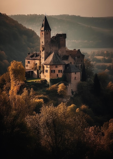 Fabuloso Pueblo Medieval en el Valle