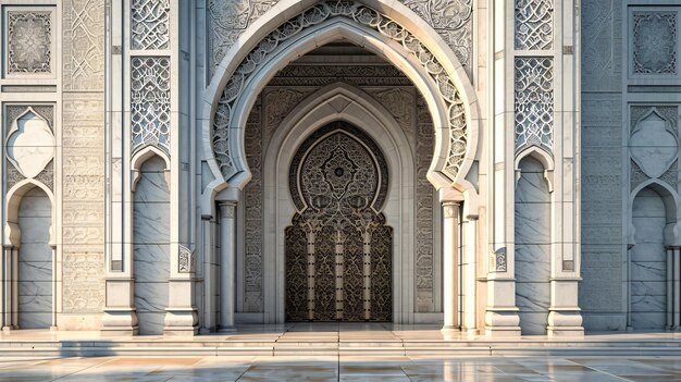 Facada de uma mesquita