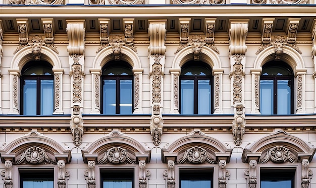 Facada del histórico edificio de oficinas