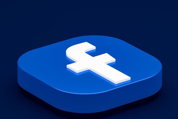 Facebook 3d Logo