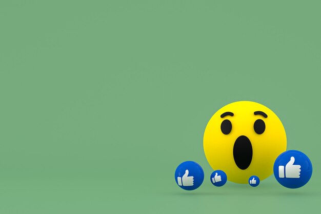 Facebook-Reaktionen mit Facebook-Icons