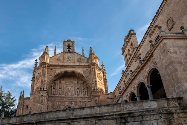 La fachada del convento de San Esteban en Salamanca