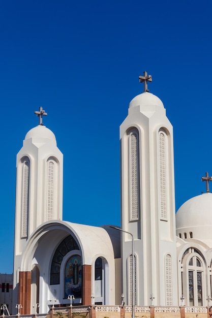 Fachada da Igreja Ortodoxa Copta em Hurghada Egito