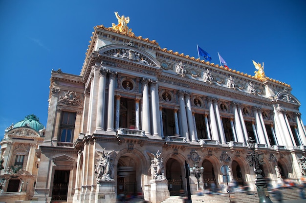Fachada da Ópera ou do Palácio Garnier