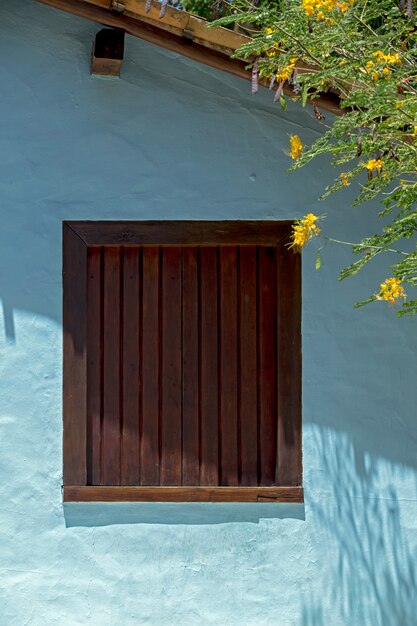 Fachada das casas da praça Qadrado, Bahia