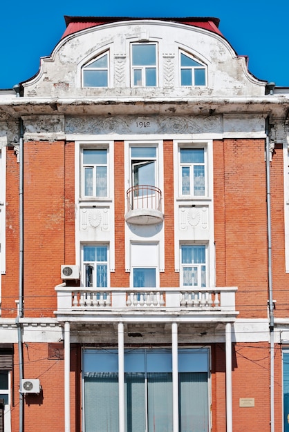 Fachada de edifício histórico