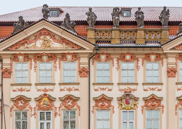 fachada de uma casa em Praga