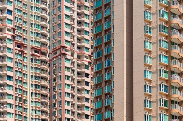 Fachada del edificio de la ciudad