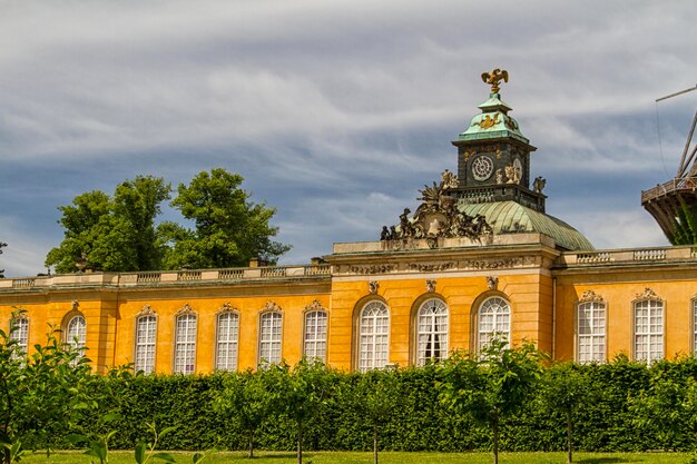 Fachada sul da Galeria de Imagens Sanssouci em Potsdam Alemanha