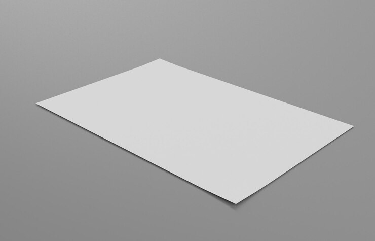 Factura de folleto de cartel de menú de alta calidad, folleto de fax de tapa de carta o archivo JPEG en blanco sin letra