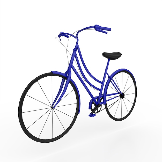 Fahrrad 3D-Modellierung