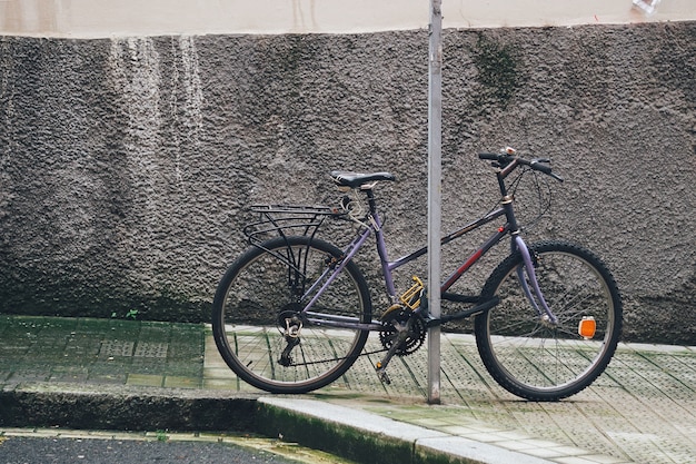 Fahrrad auf der Straße