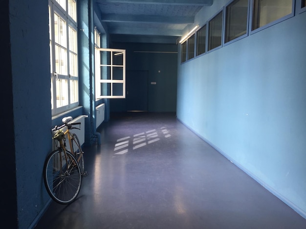 Fahrrad im Flur
