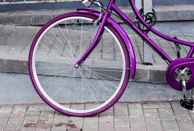 Fahrrad im Retro-Stil