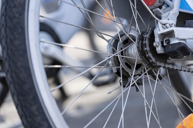 Fahrradabstellplatz im Citybikeverleih