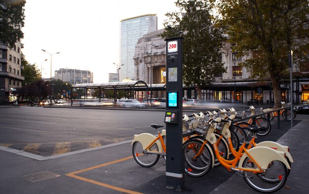 Fahrradverleih in Mailand