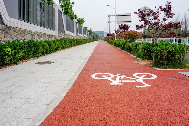 Foto fahrradweg