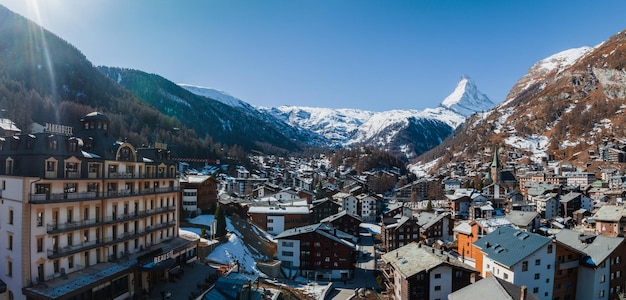 Fairmont beau site palace hotel um hotel cinco estrelas de luxo localizado no centro de zermatt