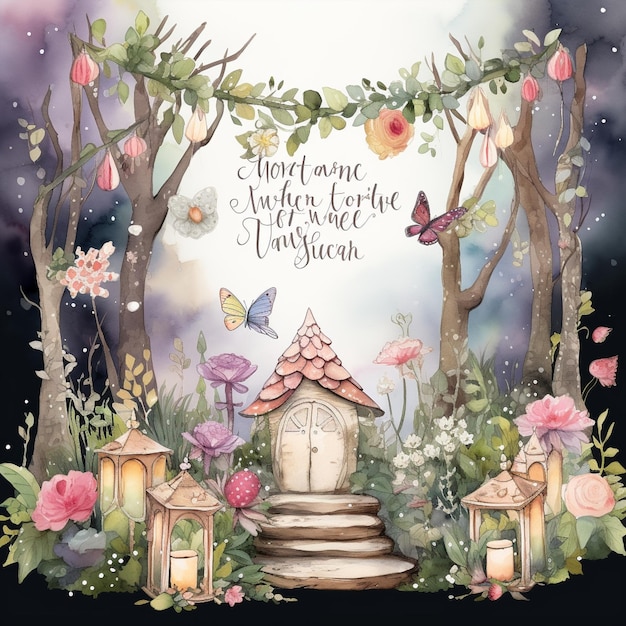 Fairy Garden Eine wunderbare Hochzeit im Wald