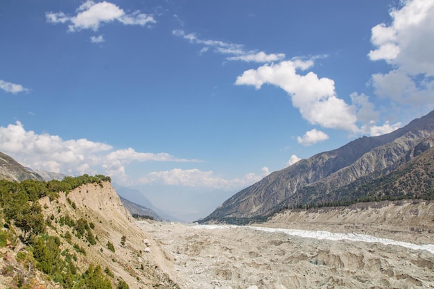 Fairy Meadows Nanga Parbat Hermoso Paisaje Montañas Vista