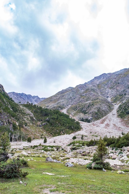 Fairy Meadows Nanga Parbat Schöne Landschaft mit Blick auf die Berge