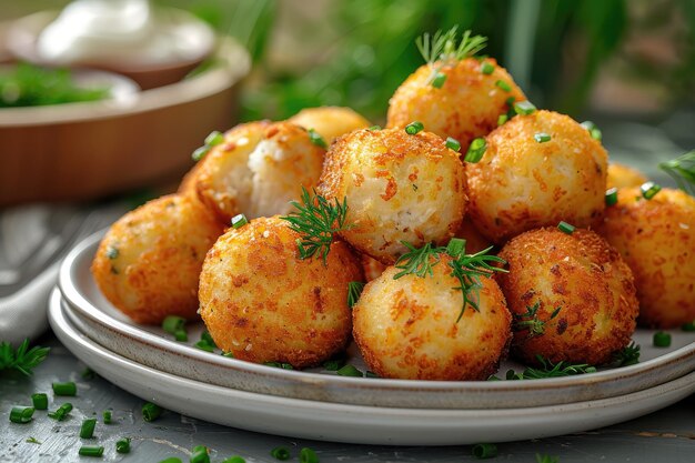 Los falafels son bolas fritas que se encuentran tradicionalmente en la cocina de Oriente Medio.