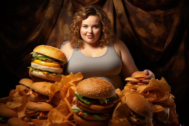 Falsche Ernährung, Übergewicht, richtige Ernährung