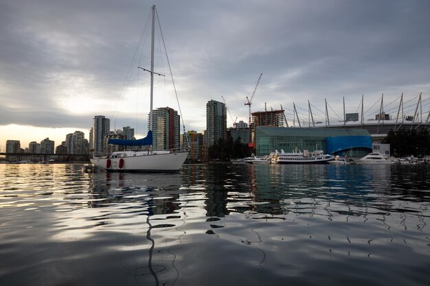 False Creek en el centro de Vancouver