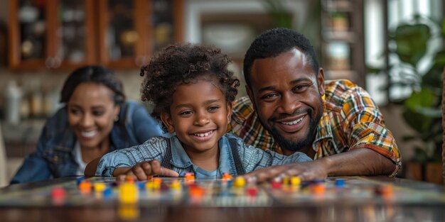 Foto família feliz celebrando juntos em casa multi-gerações em casa brincar desfrutar de tempo com a família