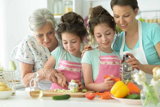 familia feliz deliciosa