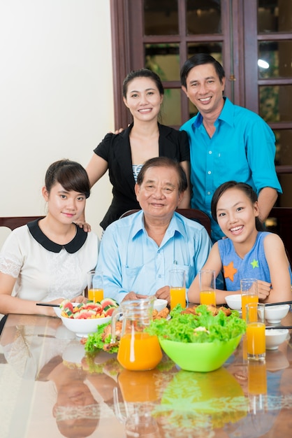 Familia feliz