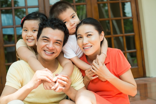 Familia feliz