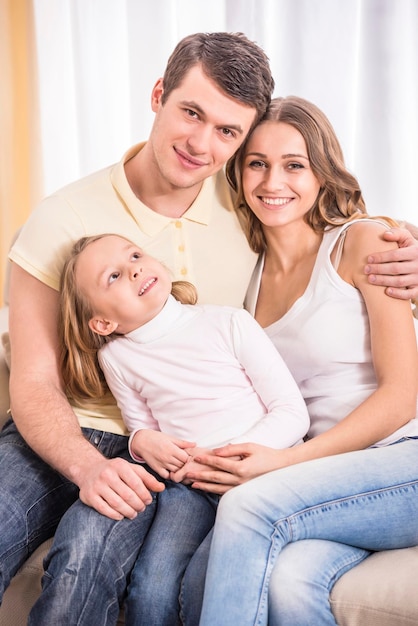 Familia feliz